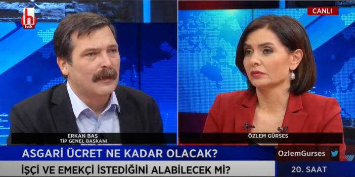 Erkan Baş: AKP'liler bize kuru ekmeği reva gördüklerini itiraf etmiş oldu