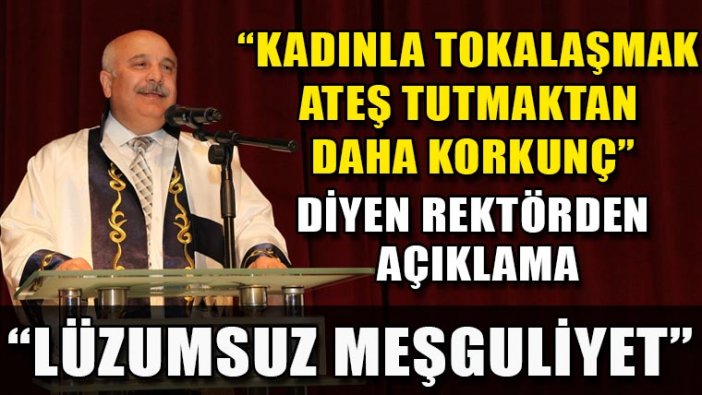 Adıyaman Üniversitesi Rektörü Mustafa Talha Gönüllü'den yeni açıklama