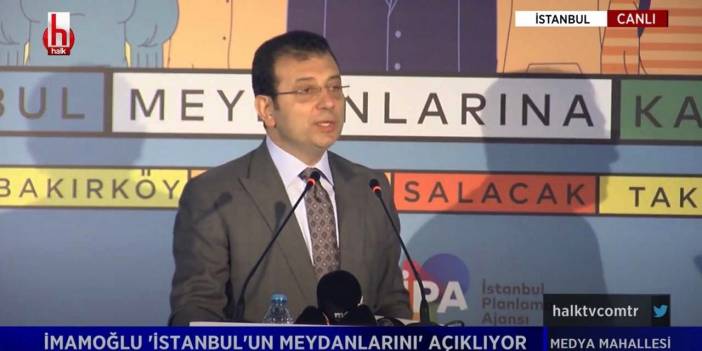 Ekrem İmamoğlu: Türkiye’de tartıştığımız olumsuzlukların fotoğrafını o meydanlarda görebilirsiniz