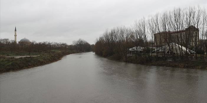 Tunca Nehri için alarm seviyesi 'turuncu'ya yükseltildi