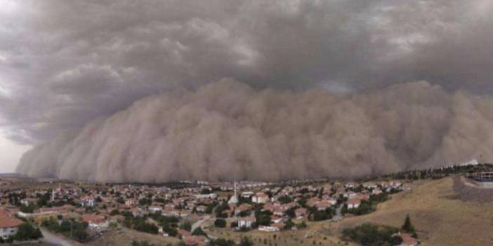 Meteorolojiden yarın için uyarı: Toz fırtınası geliyor