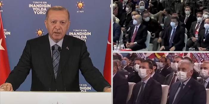 Cumhurbaşkanı Erdoğan AKP il kongrelerinde konuştu