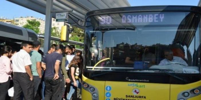 Şanlıurfa'da ulaşıma yüzde 20 zam