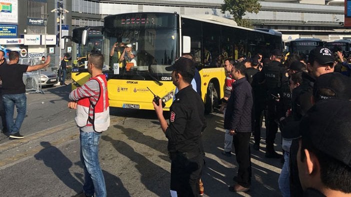 Ülker Stadyumu'nda gözaltı