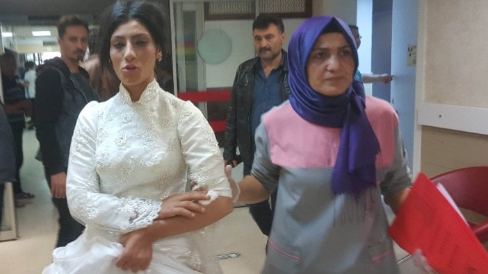 Düğünde kız tarafı ile damat tarafı kavga etti, gelin ile birlikte 11 kişi yaralandı