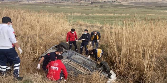 Otomobille sulama kanalına düşen sürücü boğularak öldü