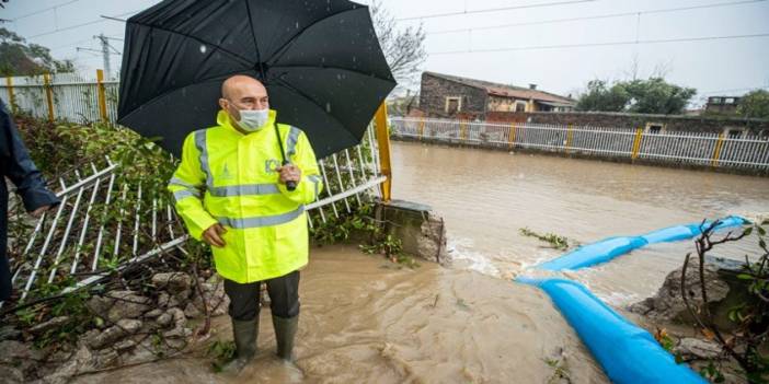 İzmir'de iki mahalle tahliye edildi