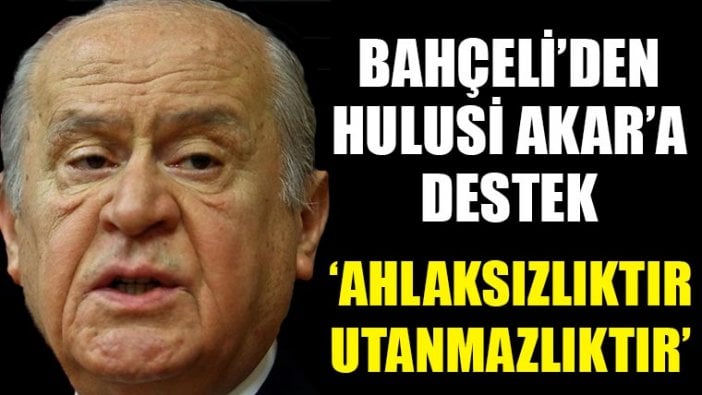 Devlet Bahçeli grup toplantısında konuştu