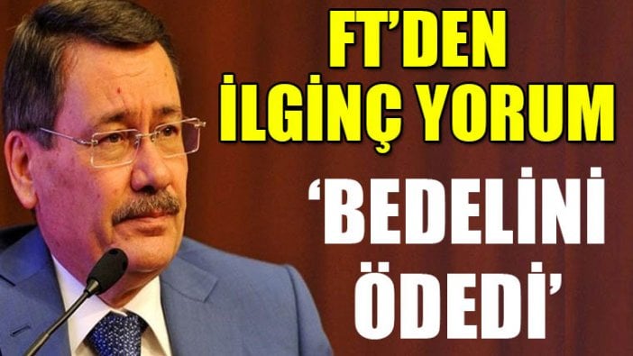 FT: Melih Gökçek bedelini ödedi