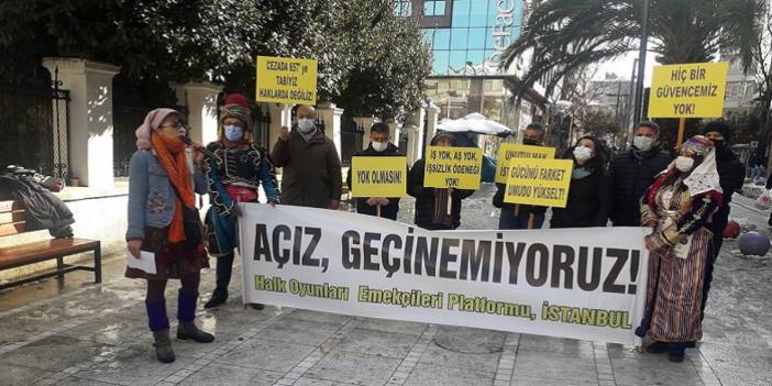 Halk oyunu emekçileri: Açız geçinemiyoruz