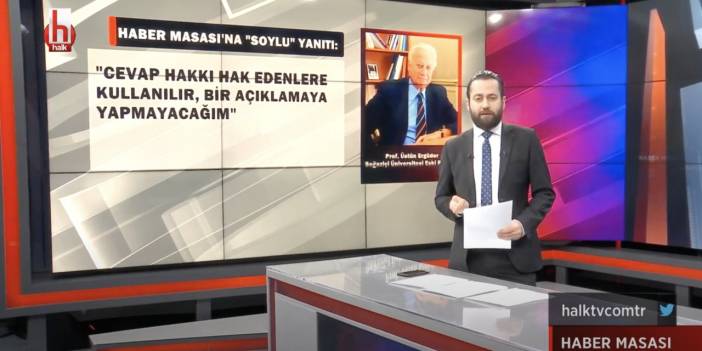 Ergüder Halk TV’ye konuştu: Cevap hakkı hak edenlere kullanılır