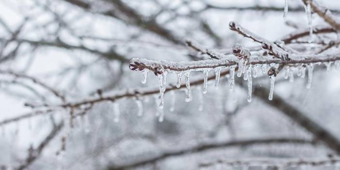 Meteorolojiden 4 il için buzlanma ve don uyarısı