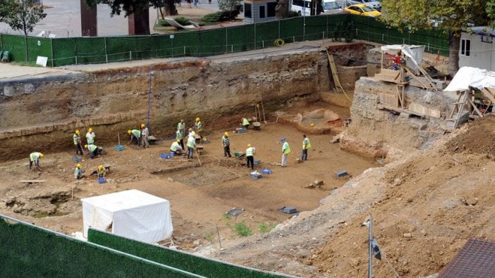 Beşiktaş metro kazısında yeni bulgular!