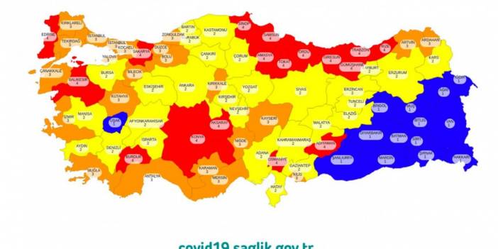 Tüm yeni kurallar bu haritaya göre uygulanacak