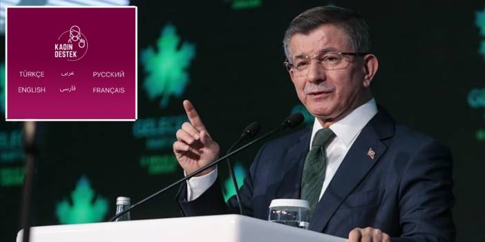 Davutoğlu'ndan EGM'ye 'Kürtçe' çıkışı