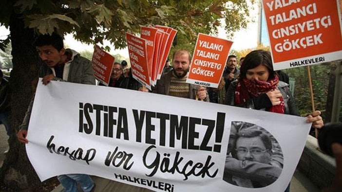 İstifa öncesi Melih Gökçek'e protesto!