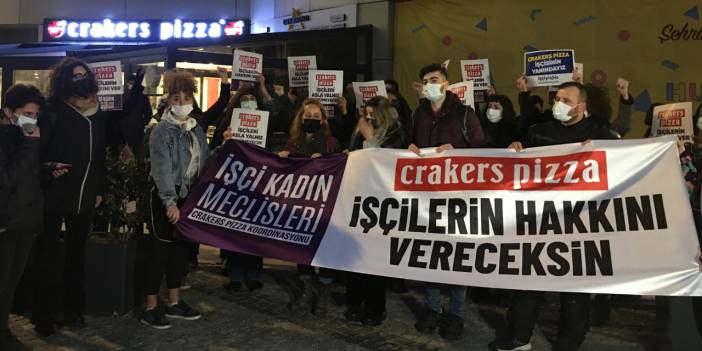 Crakers Pizza çalışanları direndi: İşveren haklarını ödemeyi kabul etti