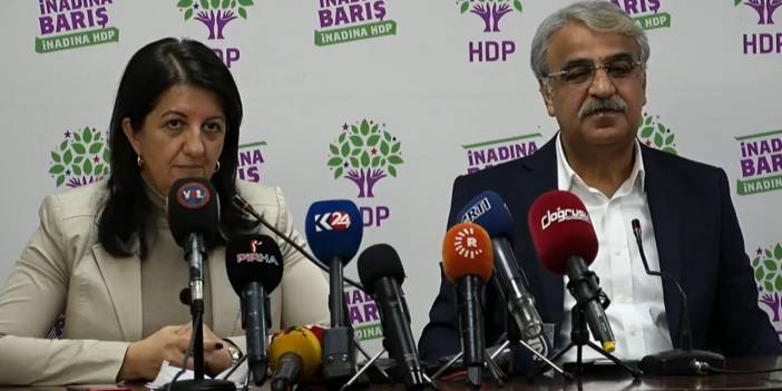 HDP Eş Genel Başkanları Pervin Buldan ve Mithat Sancar'dan kapatma davası hakkında açıklama