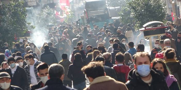 Bu kare İstiklal Caddesi'nde bugün çekildi!