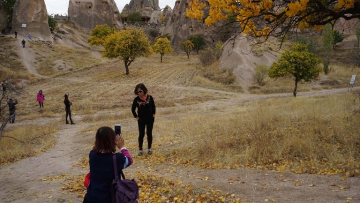 Kapadokya'da sonbahar güzelliği