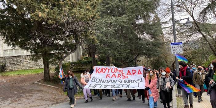 Boğaziçili öğrencilerden boykot: Arkadaşlarımız yoksa biz de yokuz