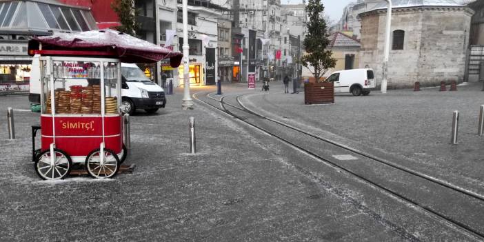 Taksim'de dolu sürprizi