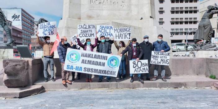 Sağlık çalışanları Ulus'tan Ulusa seslendi: Korona meslek hastalığı kabul edilmelidir