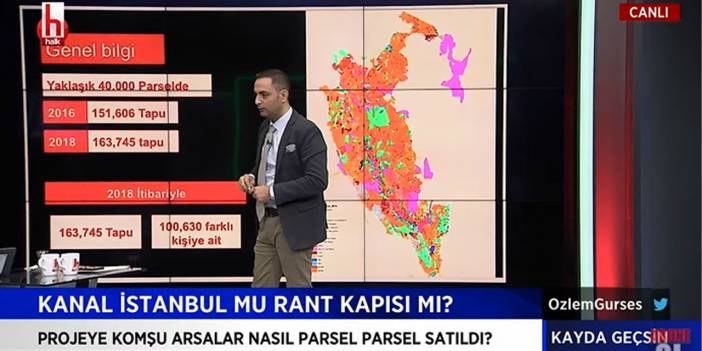 Murat Ağırel, Kanal İstanbul arazisinde büyük rantı açıkladı! "Tapu sahiplerini isim isim biliyorum"