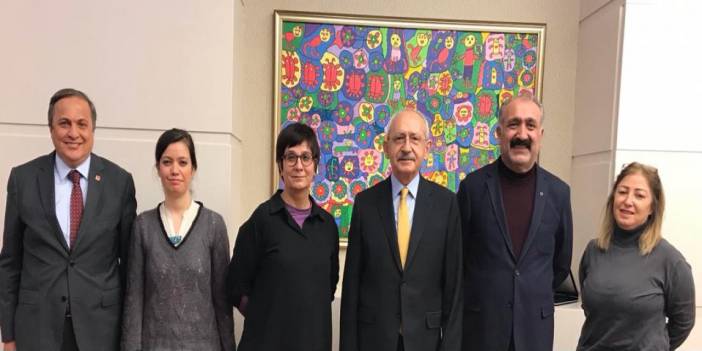 Mimarlar Kılıçdaroğlu ile AOÇ, yerel yönetimler ve Ankara Kent gündemini değerlendirdi