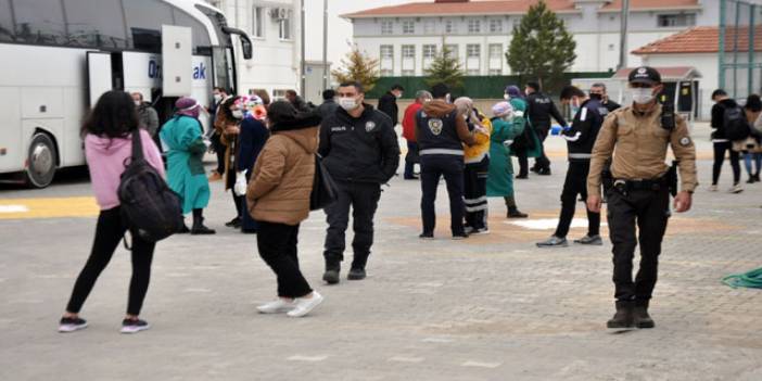 Yolcunun testi pozitif çıktı, tüm otobüs karantinaya alındı