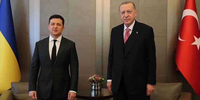 Erdoğan, Ukrayna lideri Zelenskiy ile bir araya geldi