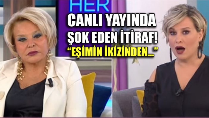 Canlı yayında şoke eden itiraf: ''Yanlışlıkla kocamın ikiziyle birlikte oldum''