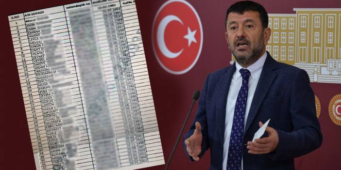 CHP'li Ağbaba Almanya'a gidip de dönmeyenlerin listesini paylaştı