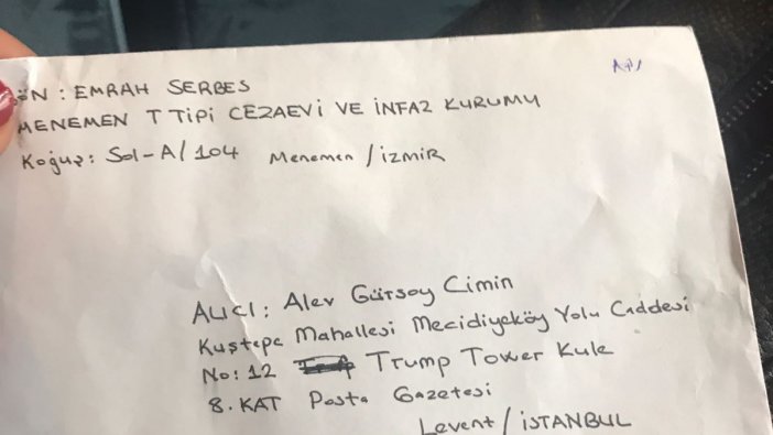 Emrah Serbes'ten mektup var: Cezaevinde olmak ruhuma iyi geliyor