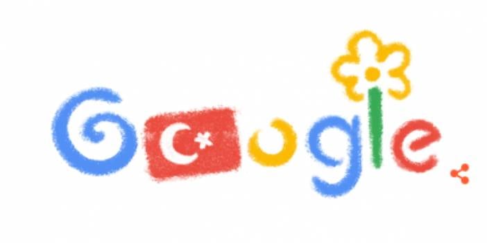 Google'dan 23 Nisan'a özel doodle çalışması