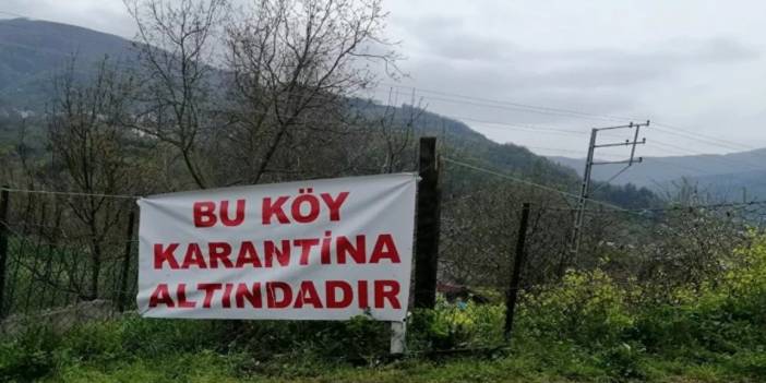 Çanakkale'de bir belde ve 3 köy karantinaya alındı