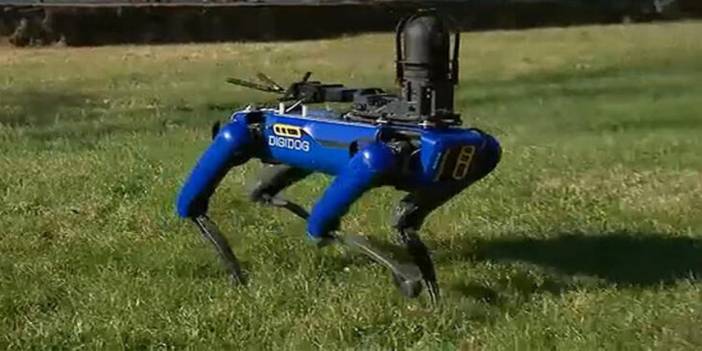 Robot köpek Digidog artık kullanılamayacak: Propagandaya kurban gitti