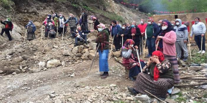 İkizdere direniyor:  Bize güç verin