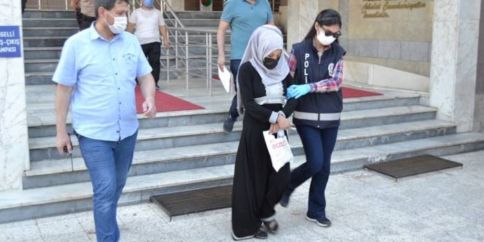 Yeni doğmuş bebeğini boş araziye bırakan anne tutuklandı