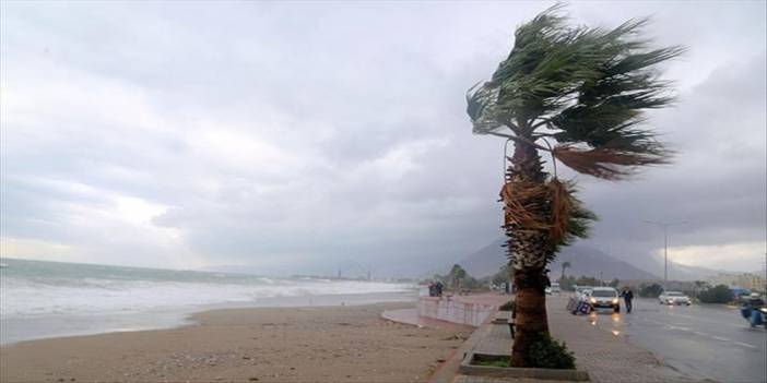 Meteoroloji'den kuvvetli rüzgar ve fırtına uyarısı