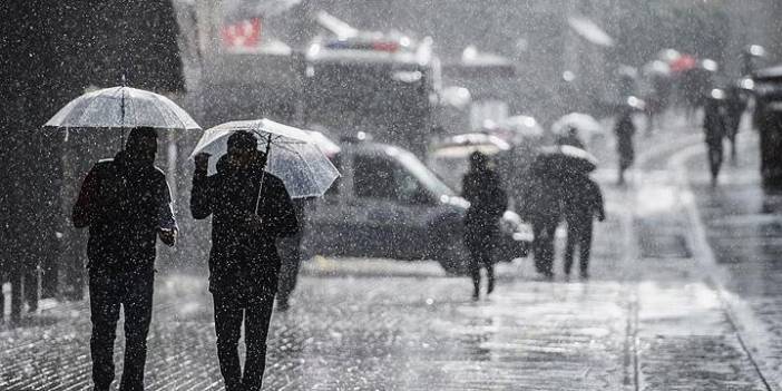 Meteoroloji'den 6 il için sağanak uyarısı!