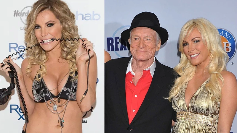 Hugh Hefner ile Crystal Hefner