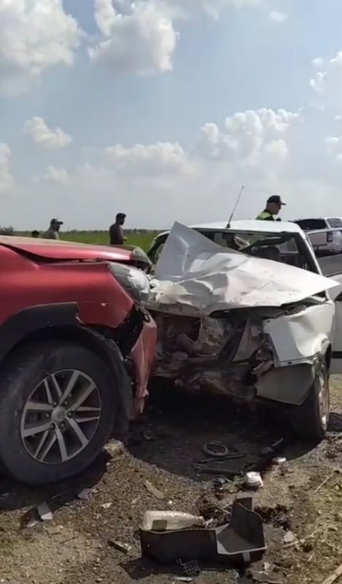 Araçlar Hurdaya Döndü, Karı Koca Hayatını Kaybetti