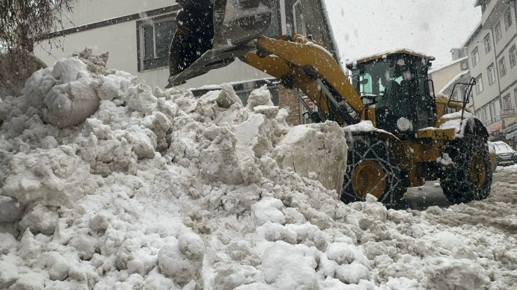 'Sakin Şehir' Şavşat'ta Kar Rekoru