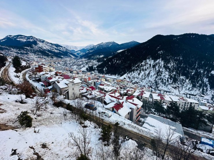 'Sakin Şehir' Şavşat'ta Kar Rekoru