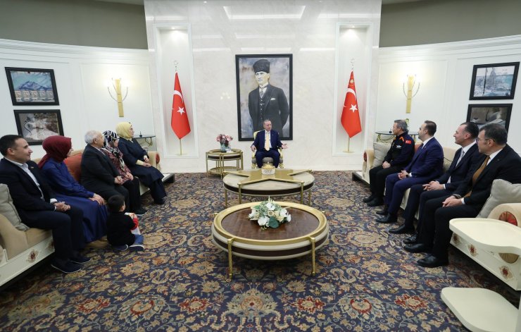 Cumhurbaşkanı Erdoğan, Alper Gezeravcı ile görüştü