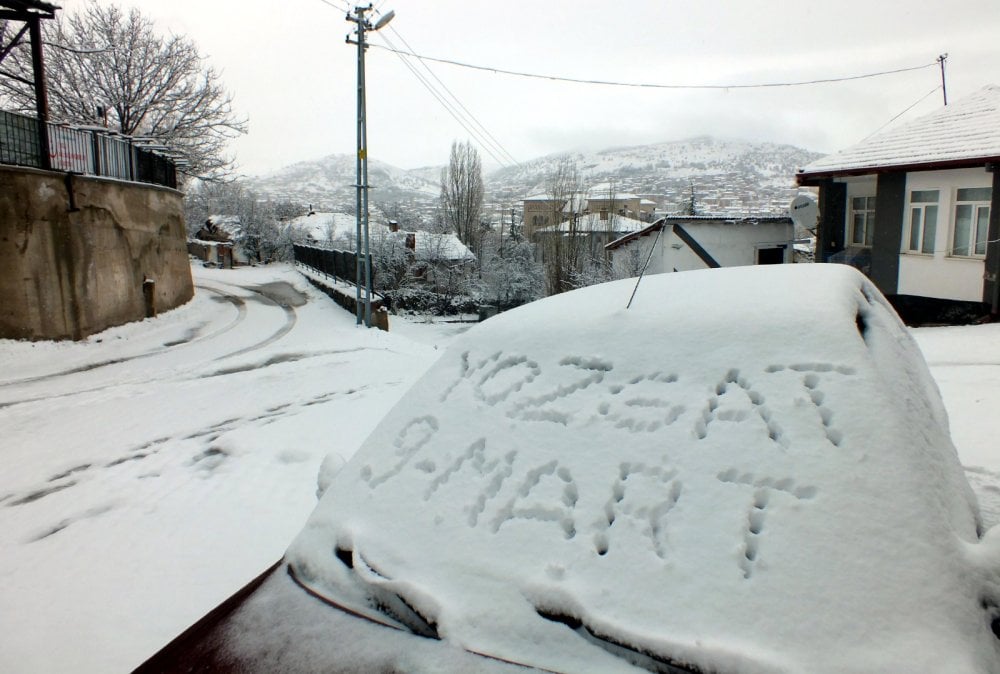 Yozgat Beyaza Büründü