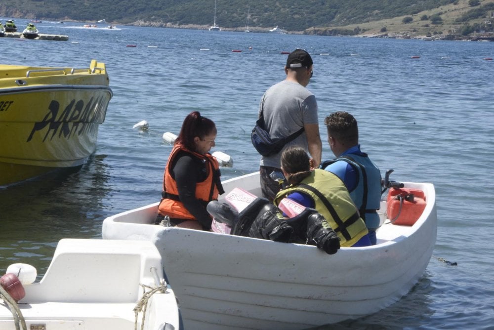 Bodrum Plajlarında Bayram Yoğunluğu