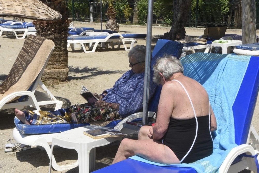 Bodrum Plajlarında Bayram Yoğunluğu