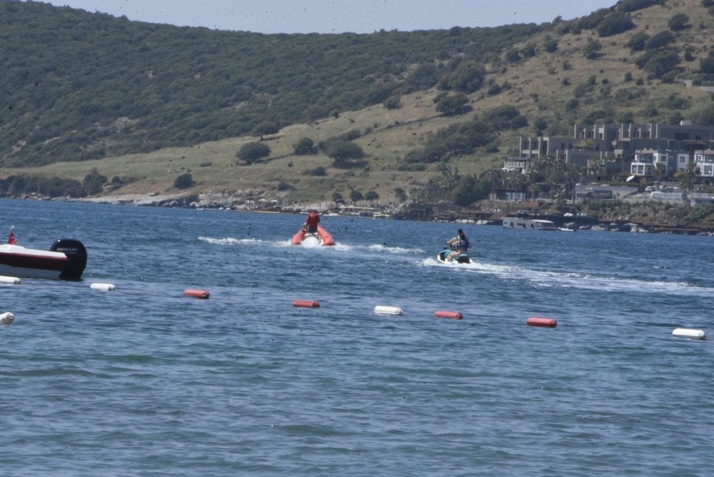 Bodrum Plajlarında Bayram Yoğunluğu